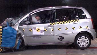 Fiat Idea.  EuroNCAP