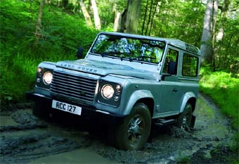 Land Rover Defender.  Land Rover