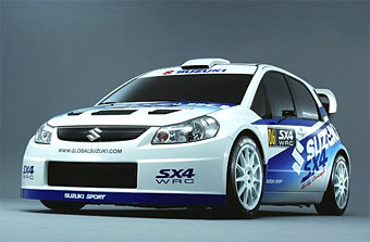Suzuki SX4 WRC.  Suzuki