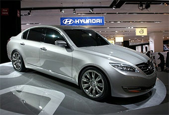 Hyundai Genesis.  WCF
