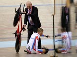 Российские трековики остались без медалей чемпионата мира из-за падения на вираже