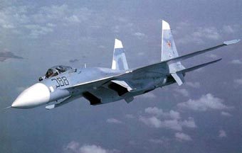 Су-27. Фото с сайта Airwar.ru 