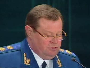 Владимир Устинов. Кадр телеканала НТВ