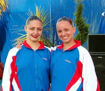 Анастасия Давыдова и Анастасия Ермакова. Фото ИА "Стадион"
