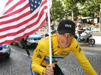 Лэнс Армстронг, семикратный победитель "Тур де Франс". Фото Reuters