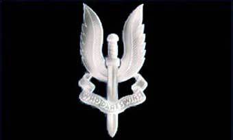 Эмблема SAS с девизом "Побеждает отважный" с сайта www.the-sas-uk.com