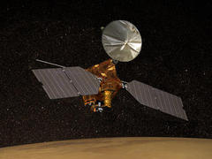Mars Reconnaissance Orbiter, рисунок с сайта NASA Mars Reconnaissance Orbiter, рисунок с сайта NASA
