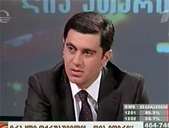 Ираклий Окруашвили. Архивный кадр Первого канала.