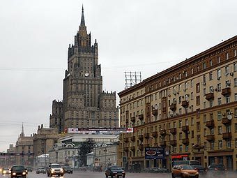 Вид на здание МИД РФ. Фото "Ленты.Ру"