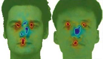 Наглядное изображение различий в восприятии лиц между европейцами и азиатами. Фото авторов исследования. Наглядное изображение различий в восприятии лиц между европейцами и азиатами. Фото авторов исследования.
