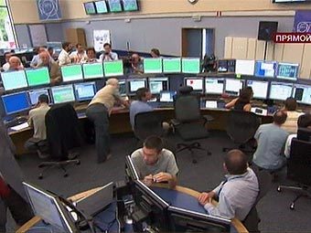 Ученые следят за запуском коллайдера в контрольной комнате в БАК. Кадр телеканала "Вести 24" Ученые следят за запуском коллайдера в контрольной комнате в БАК. Кадр телеканала "Вести 24"