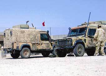 Land Rover Snatch.  wikipedia.org