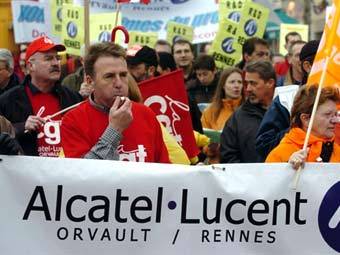    Alcatel-Lucent.  ©AFP