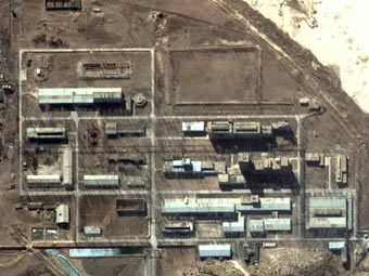 Ядерный объект в Северной Корее. Спутниковый снимок с сайта Google Maps