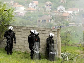 Полиция Евросоюза в Косово. Фото ©AFP