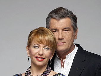 Виктор и Екатерина Ющенко. Фото пресс-службы президента Украины 