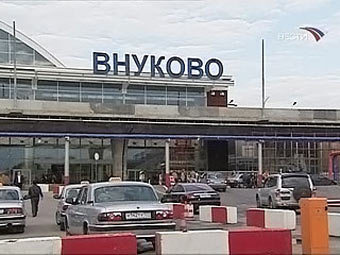 Вид на аэропорт "Внуково". Кадр "Вестей"  