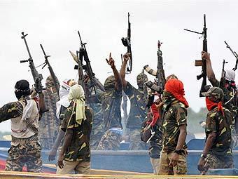 Нигерийские боевики. Фото ©AFP
