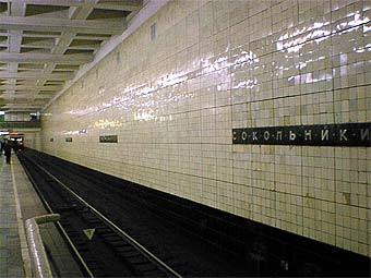 Станция метро "Сокольники". Фото Алексея Трошина с сайта walks.ru  