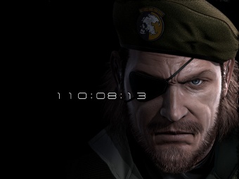 Скриншот рекламного сайта новой игры студии Kojima Productions
