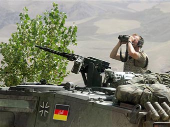 Военнослужащий бундесвера в Афганистане. Фото ©AP