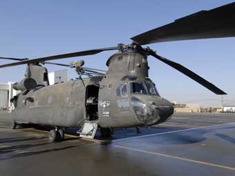 Вертолет Chinook ВВС Канады. Фото ВВС Канады. 