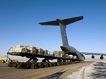 Авиабаза "Манас". Фото с сайта af.mil