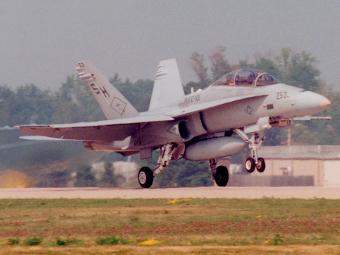 CF-18 Hornet.    citadel.edu