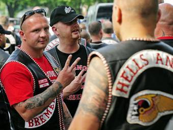     "Hell Angels".  ©AFP
