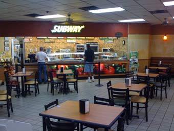  Subway.  ©AFP