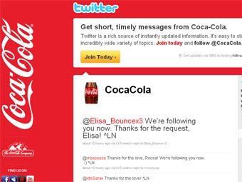   Coca-Cola  Twitter  