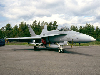 F-18C Hornet  .    cavok-aviation-photos.net