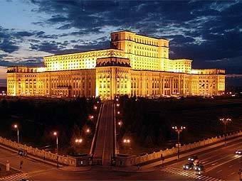 Дворец Парламента в Бухаресте. Фото пользователя Mele22 с сайта wikipedia.org