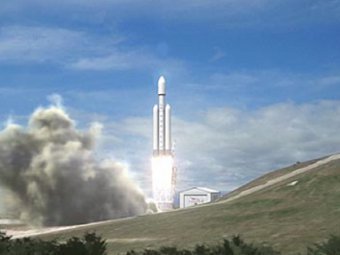    Falcon Heavy.    SpaceX