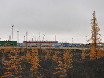 Газодобывающее предприятие. Фото пресс-службы компании "Газпром"