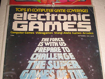   "Electronic Games"   1984 .  retrogamescollector