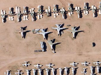  F-111   AMARG.  Google Maps