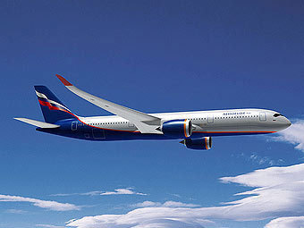 Самолет "Аэрофлота". Иллюстрация с сайта airbus.com
