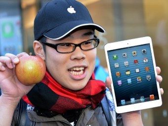   Apple Store   iPad mini,  ©AFP