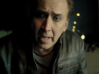 Николас Кейдж в фильме "Призрачный гонщик 2"