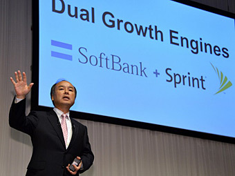  Softbank  . : Yoshikazu Tsuno / AFP